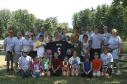 Campers at INdependence Diabetes Camp at YMCA Camp Carson, Princeton, IN